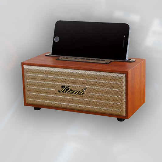 Kisonli G12A Classical Wooden Bluetooth Speaker