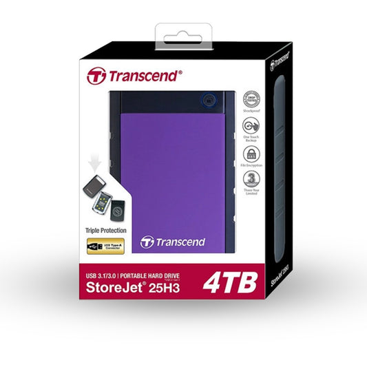 Transcend External Hard Drives 4TB